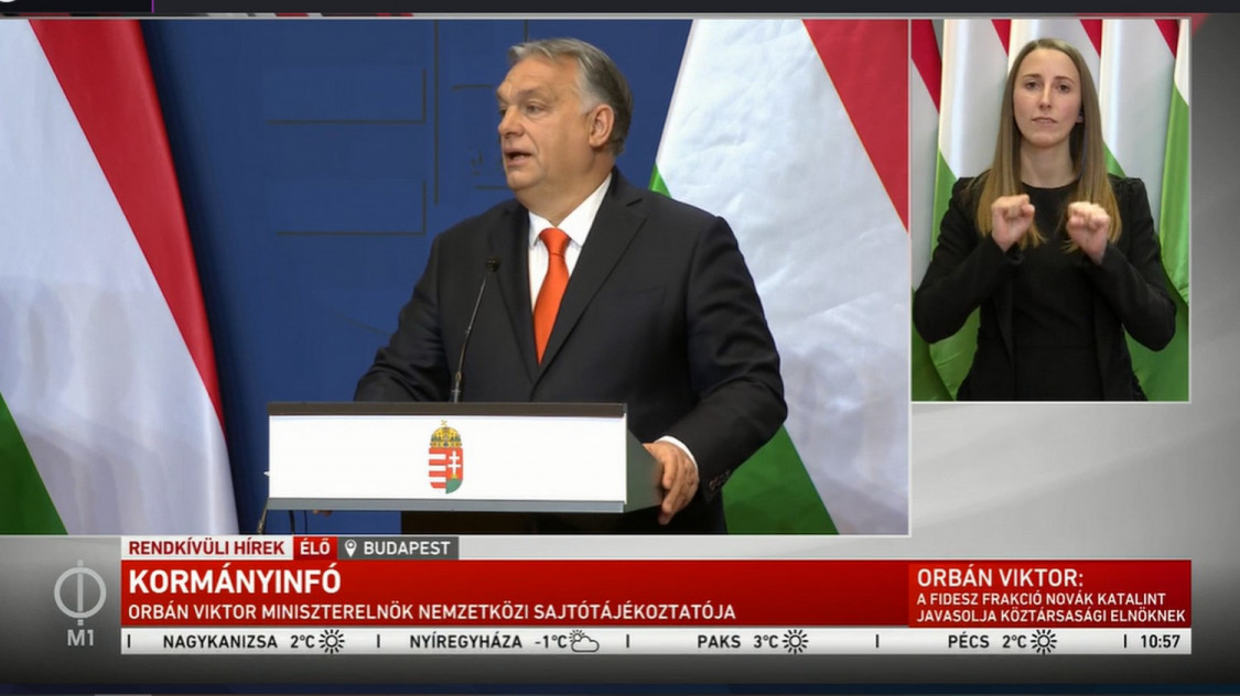 Bejelentette Orbán Viktor, hogy 9,5 millió Pfizer vakciát rendelt a kormány az omikron ellen