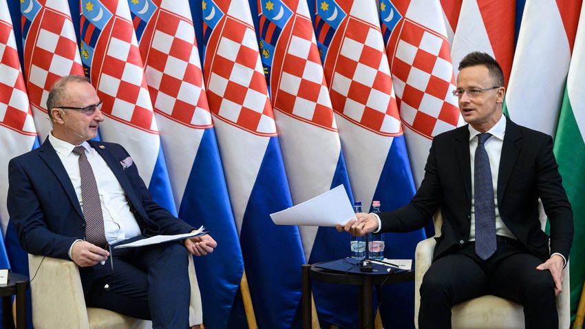 Szijjártó: A kiváló horvát-magyar együttműködésből mindkét ország sokat profitál