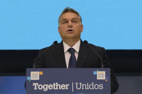 Orbán Viktor Madridban európai konzervatív vezetőkkel tárgyal