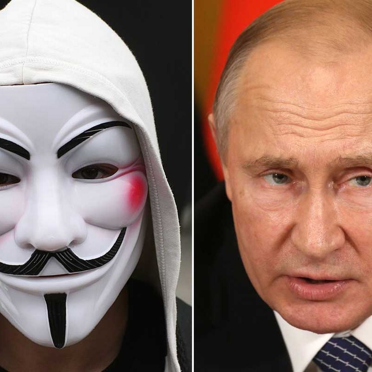 Az Anonymus hackercsoport Putyinhoz fordult 