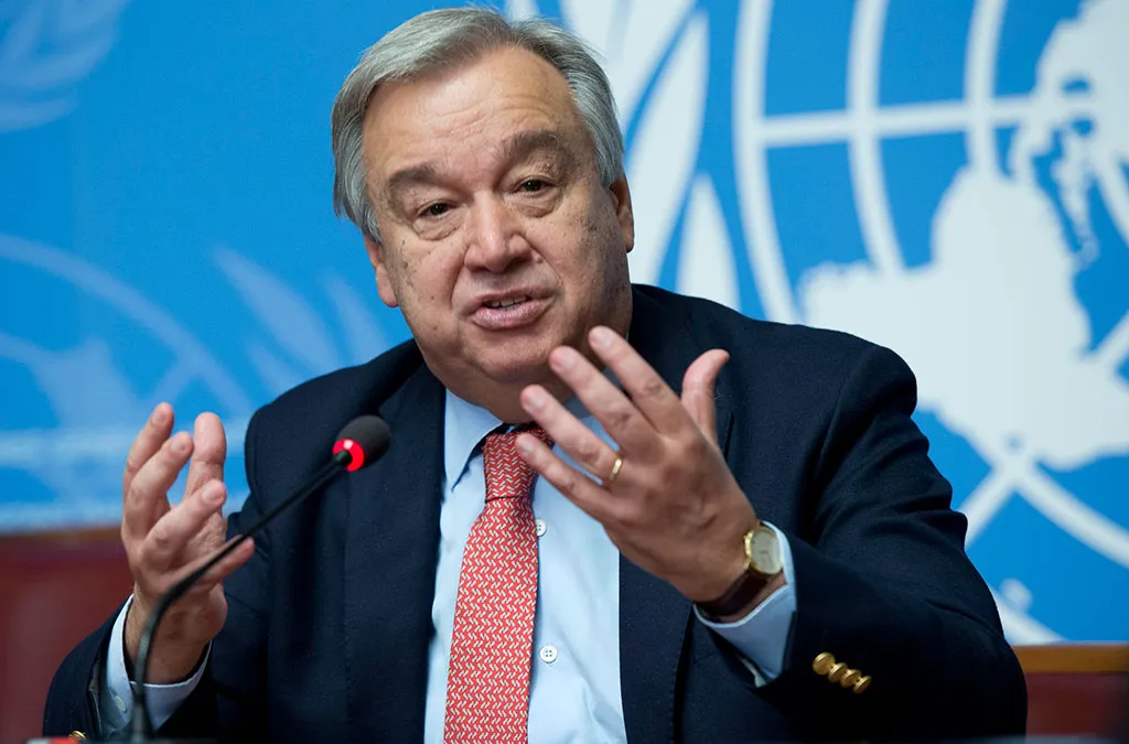 Az ENSZ főtitkárát kritizálta az ukrán elnök