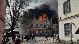 Leégett egy védelmi minisztériumhoz tartozó kutatóintézet Moszkva mellett