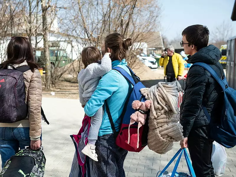 Hazaindulnak az ukrajnai menekültek