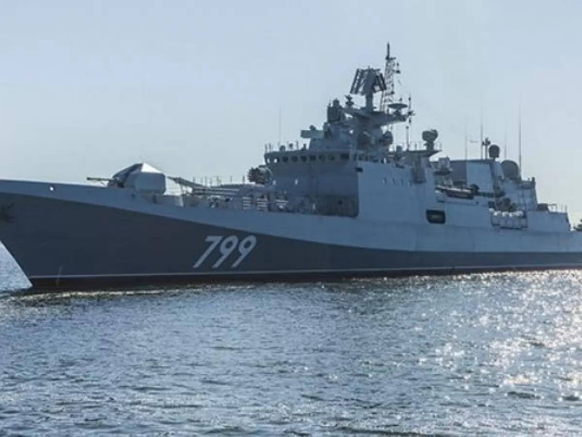 Újabb orosz hadihajót érhetett találat