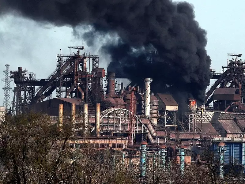 Az oroszok lerohanták az Azovsztal acélművet Mariupolban