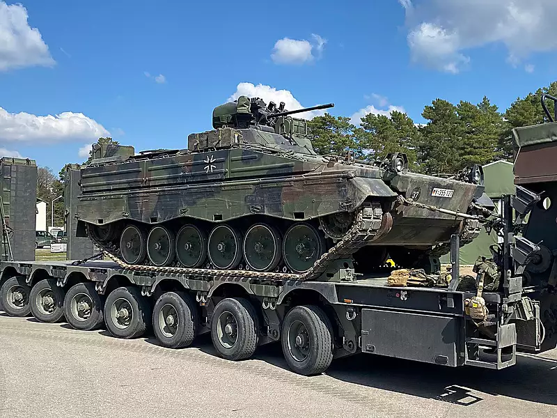 Mégis küldik a németek a felújított harcjárműveket Ukrajnába