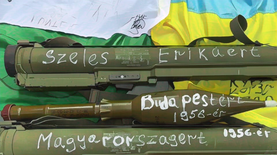 Magyar üzenetekkel Bombázzák, pontosabban rakétázzák az oroszokat az ukránok