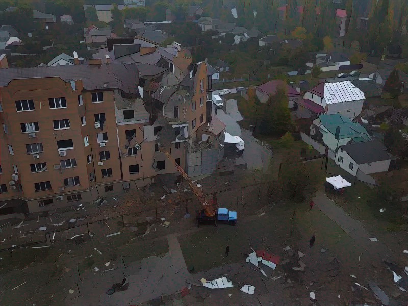 Az oroszok tovább rombolják Ukrajna infrastruktúráját és lakóházait