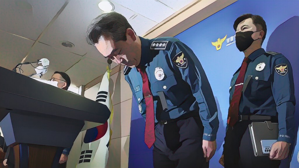 A dél-koreai rendőrség elismerte, hibáztak a tömegtragédiánál