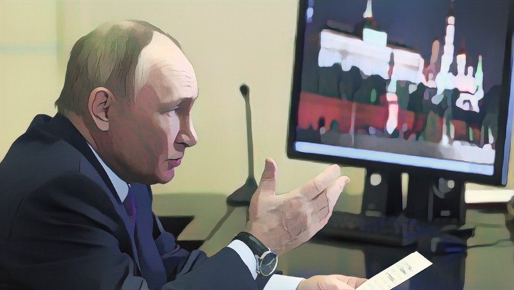 Putyin meglátogatta a felrobbantott büszkeségét