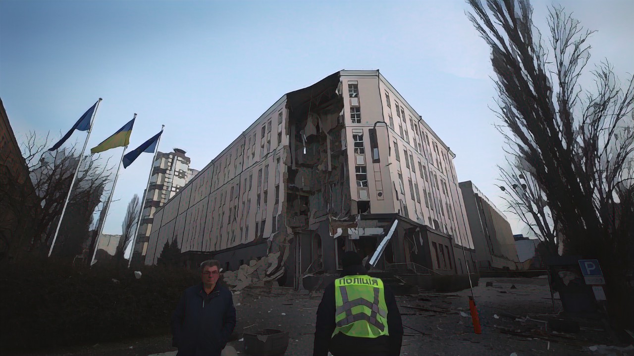 Ukrajna második legnagyobb városába is rakéta csapódott