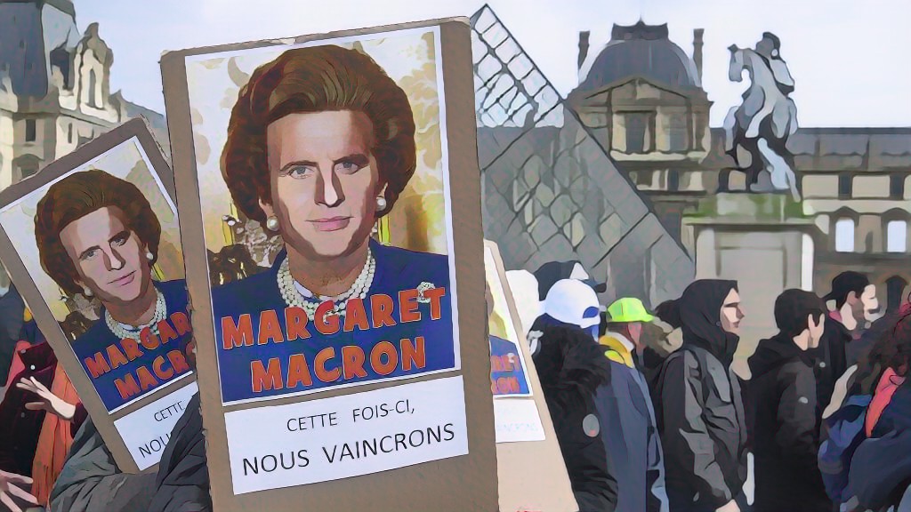 Megbénították Franciaországot a Macron nyugdíjreformja ellen tiltakozó munkások