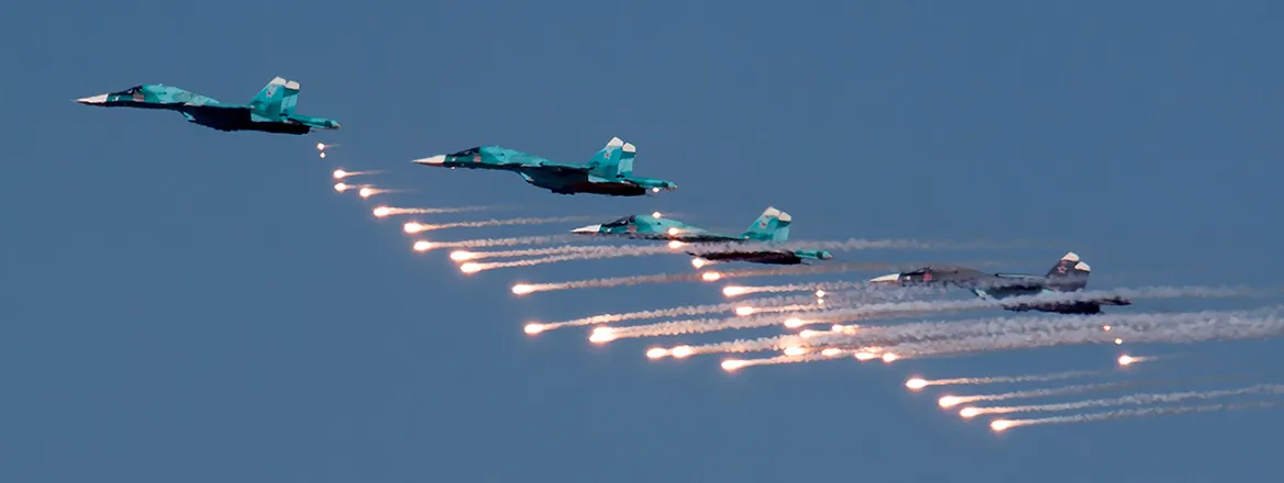 Az orosz harci repülőgépek esetleges aktiválása a Kreml újabb kétségbeesett lépése