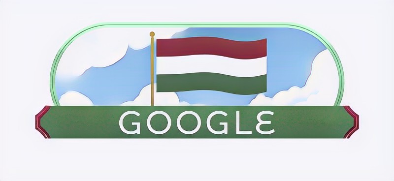 Magyar zászló lobog a Google főoldalán az 1848–49-es forradalom és szabadságharc évfordulója alkalmából