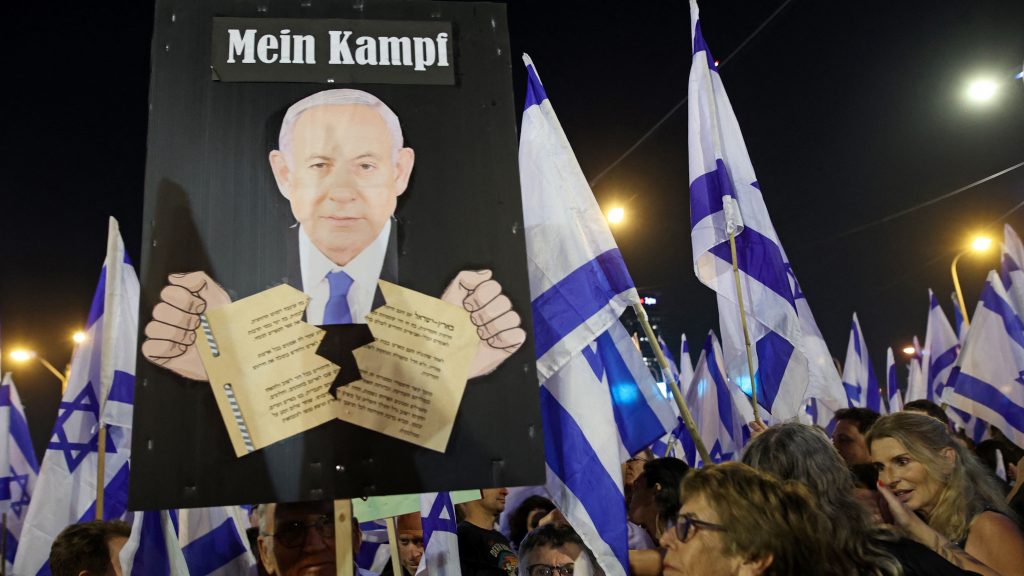 Netanjahu hivatala cáfolja, hogy a Moszad állna a kormányellenes tüntetések mögött