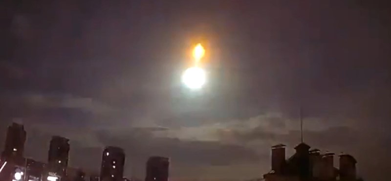 Tűzgömb tűnt fel Kijev felett, ezúttal lehet, hogy nem az oroszok voltak – videóval
