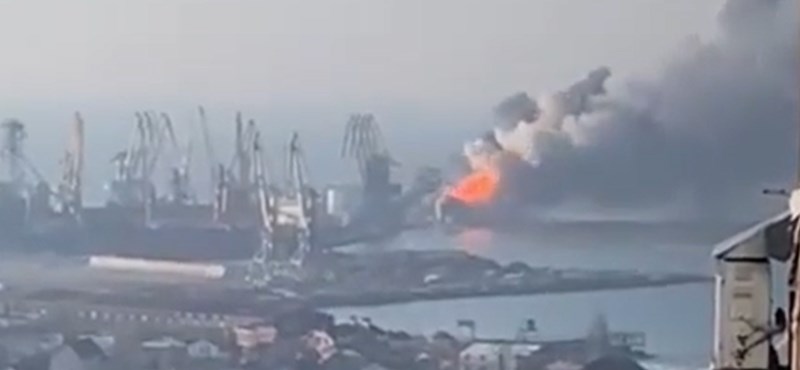 Az oroszok azt állítják, hogy megsemmisítették az utolsó ukrán hadihajót is