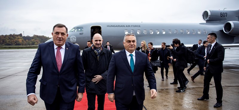 Orbán Viktor a boszniai szerbek vezetőjével találkozik, egy nappal azután, hogy a Szerb Köztársaság bejelentette: semmibe veszi a boszniai háborút lezáró daytoni szerződés egy részét