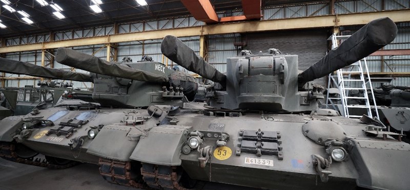 Svájc nem hajlandó 100 Leopard tankját Ukrajnába küldeni