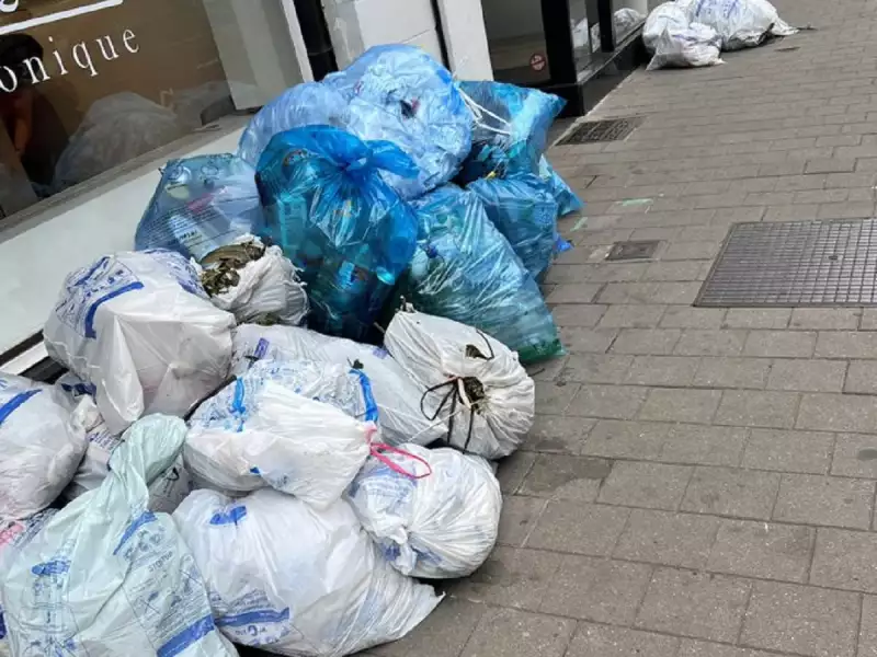 Brüsszel az új hulladékreform óta tele van szeméttel