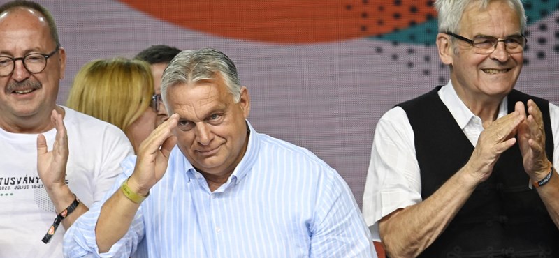 A harcos Orbánt valamiért nagyon zavarja, ha a Nyugat kiáll magáért