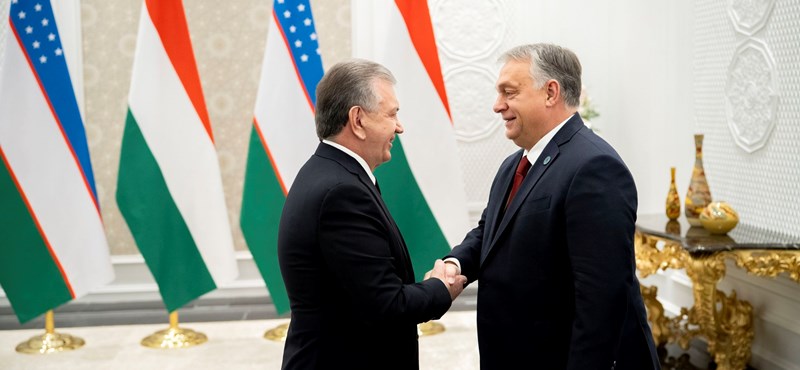 Orbán Viktor gratulált az üzbég államfőnek választási győzelméhez
