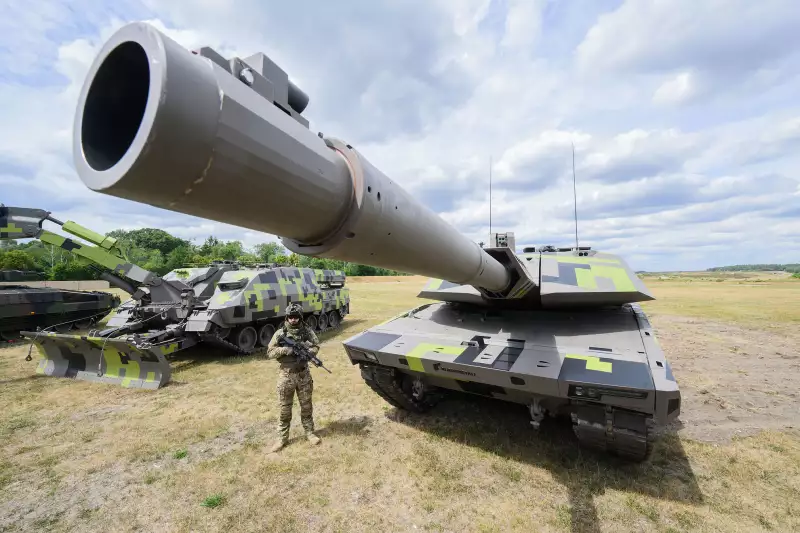 Épül a német tankgyár Ukrajnában, hiába fenyegeti Putyin lebombázással
