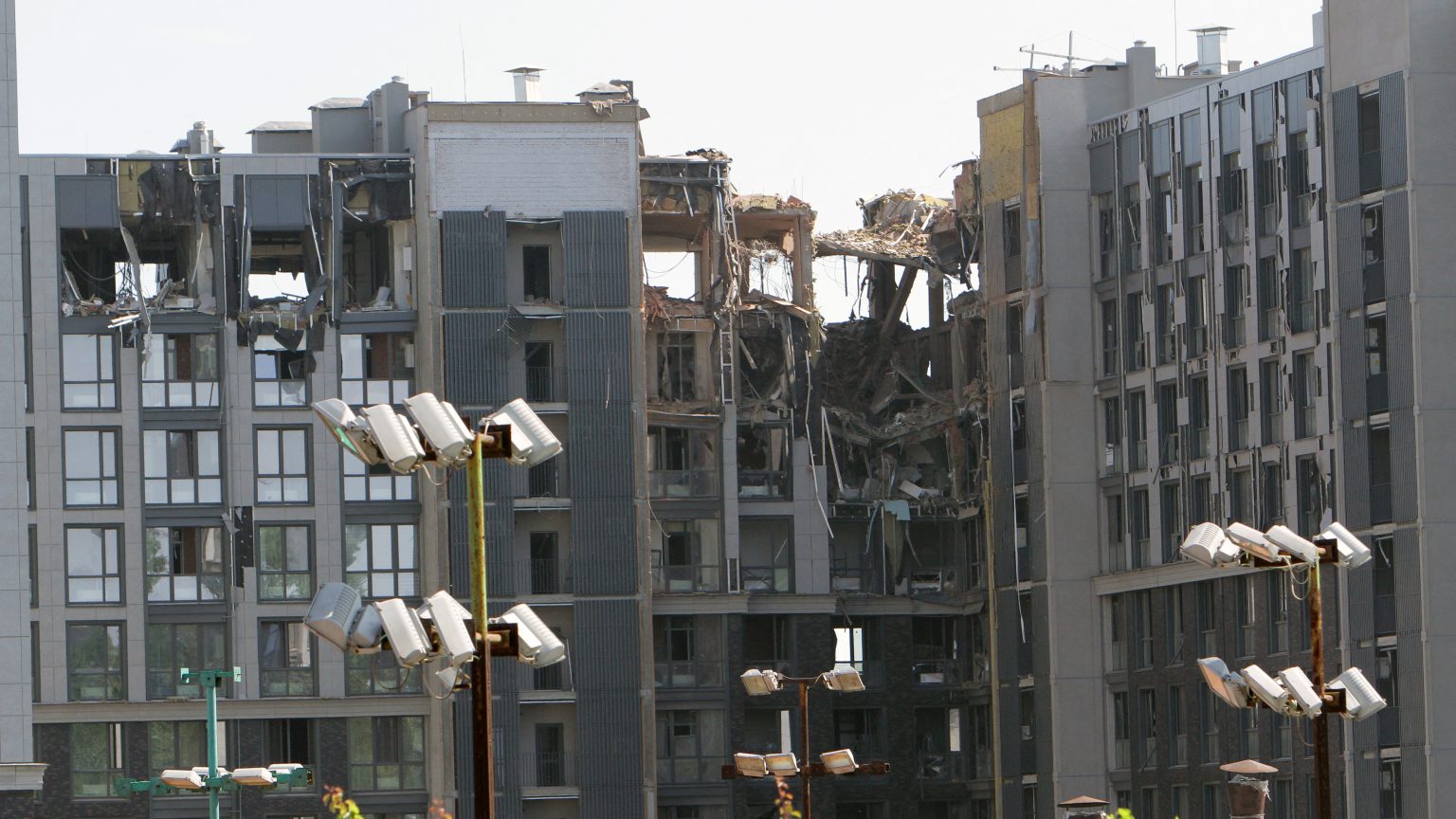 Napközis gyerektábornak és humanitárius szervezeteknek adott otthont a szálloda, amíg az oroszok le nem bombázták
