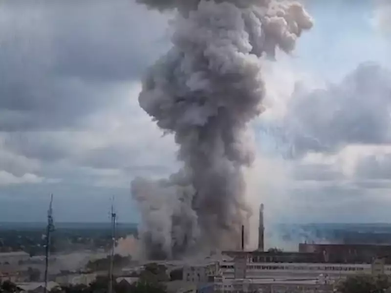 Teljes evakuálás Moszkva mellett, valami felrobbant – videó