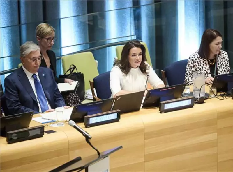 Novák Katalin Zelenszkijt követte az ENSZ Közgyűlésén