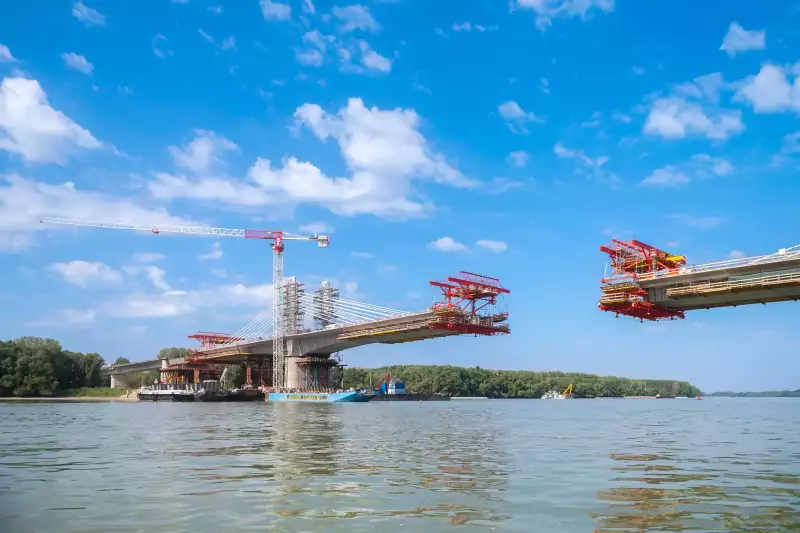 Épülő új Duna-híd: közel a záráshoz a kalocsai ág