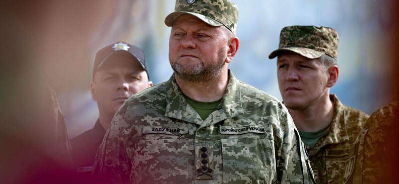 Ukrán főparancsnok: A konfliktus állóháború felé halad, ami Oroszországnak kedvez