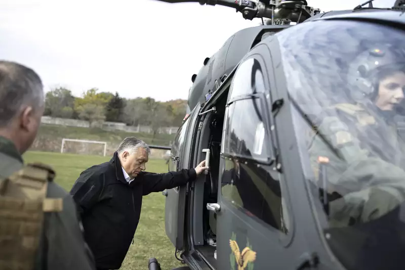 Orbán Viktor egy Airbus helikopterről nézte az elmúlt 30 év legnagyobb hadgyakorlatát