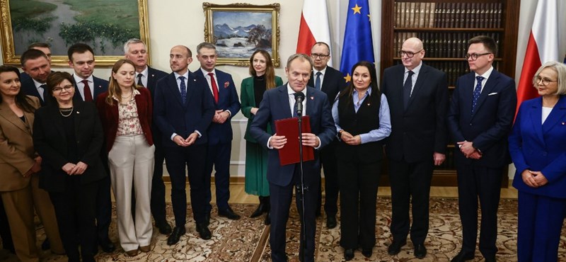 Együttműködést ígért a lengyel elnök Donald Tusk új kormányának