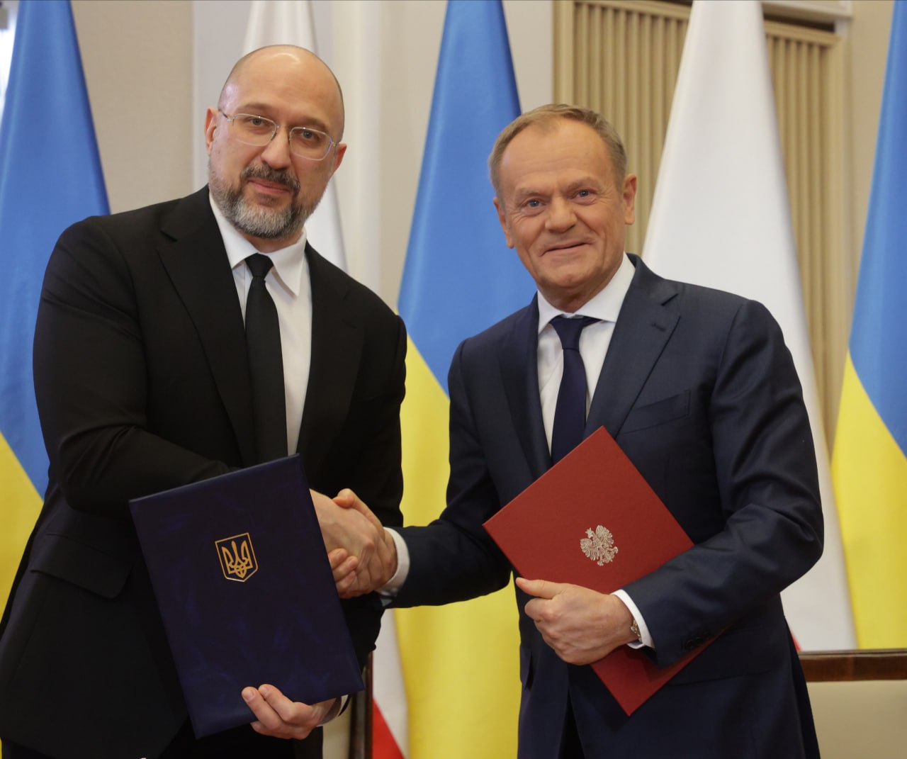 Varsóban van az ukrán miniszterelnök
