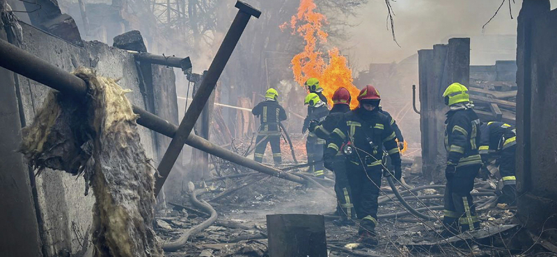Legalább 16-an meghaltak egy Odessza elleni orosz dróntámadásban