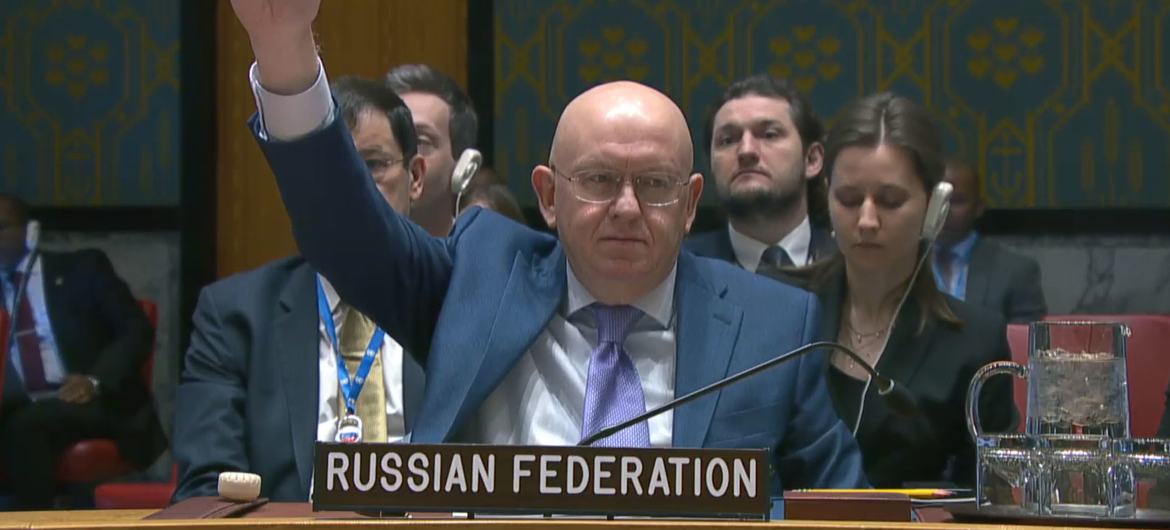 Oroszország és Kína megvétózta az ENSZ Biztonsági Tanácsában az amerikaiak gázai tűzszünettervét